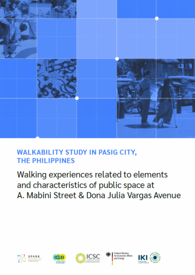 Walkability PC walkability study, Pasig City