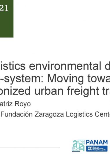 City logistics environmental decision support-system: Moving towards decarbonized urban freight transport